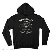 Royal Enfield Wdre Classic Motorcycle Ww2 Tall Hoodie thumb 0