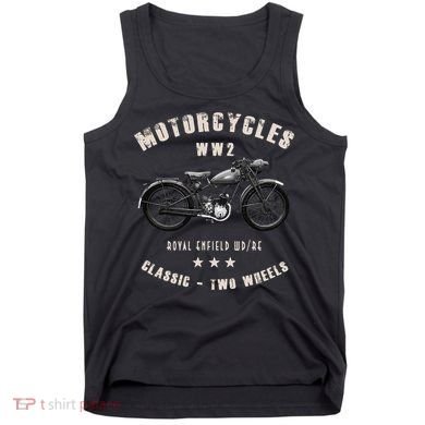 Royal Enfield Wdre Classic Motorcycle Ww2 Tank Top