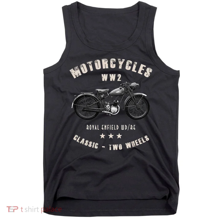 Royal Enfield Wdre Classic Motorcycle Ww2 Tank Top