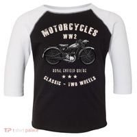 Royal Enfield Wdre Classic Motorcycle Ww2 Toddler Fine Jersey T-Shirt thumb 0