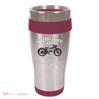 Royal Enfield Wdre Classic Motorcycle Ww2 16oz Travel Tumbler thumb 0
