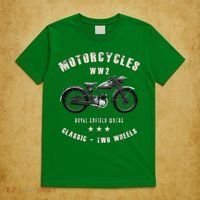 Royal Enfield Wdre Classic Motorcycle Ww2 T-Shirt thumb 5