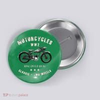 Royal Enfield Wdre Classic Motorcycle Ww2 Button thumb 0