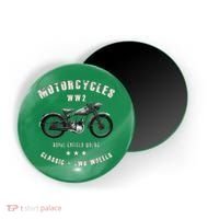 Royal Enfield Wdre Classic Motorcycle Ww2 Magnet thumb 0