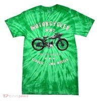 Royal Enfield Wdre Classic Motorcycle Ww2 Tie-Dye T-Shirt thumb 0