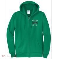 Royal Enfield Wdre Classic Motorcycle Ww2 Full Zip Hoodie thumb 0