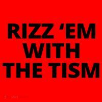 Rizz Em With The Tism Autism Santa Hat thumb 1