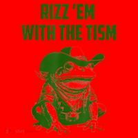 Rizz Em With The Tism Frog Santa Hat thumb 1