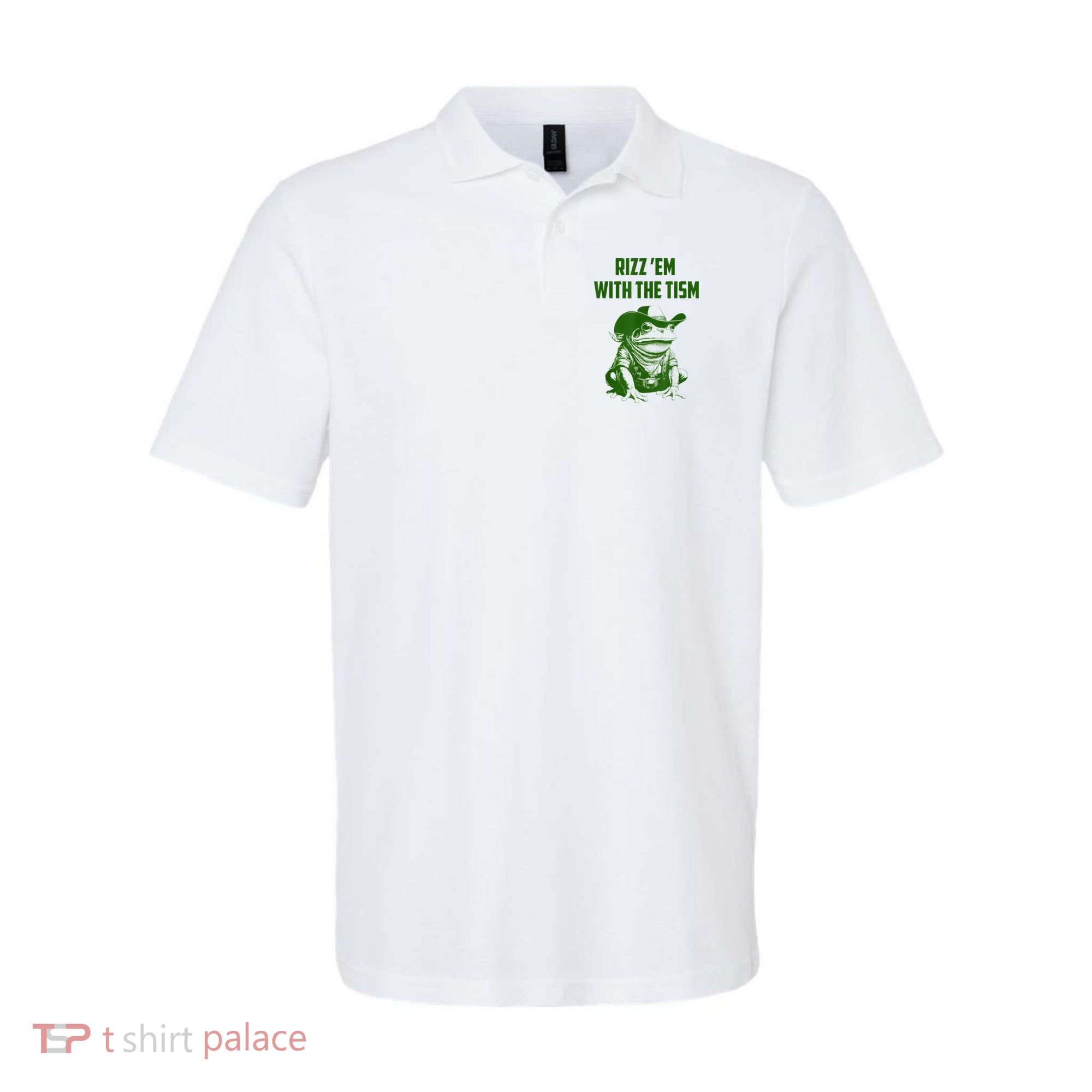 Rizz Em With The Tism Frog Polo