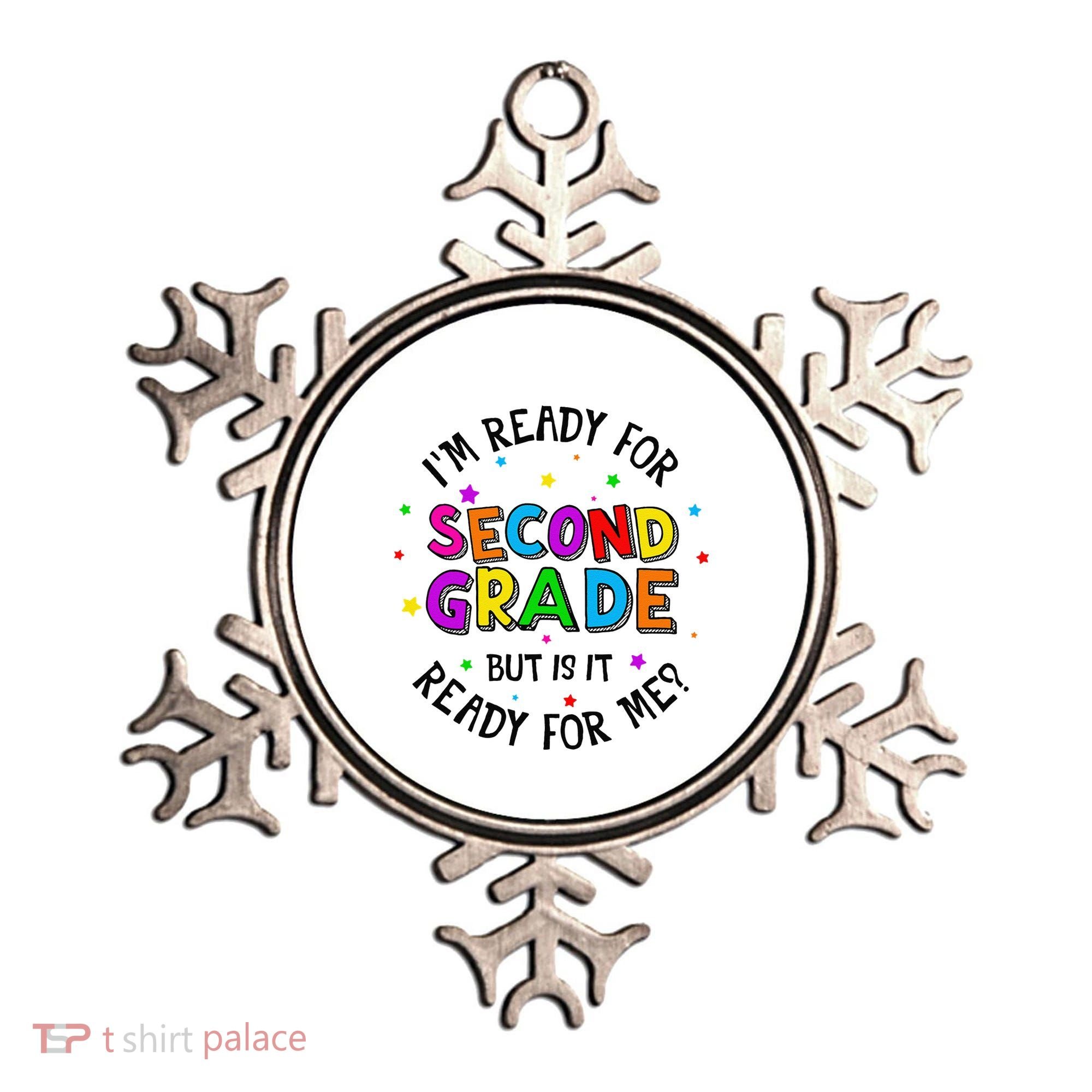 Ready For 2nd Grade But Is It Ready For Me Back To School Ornament