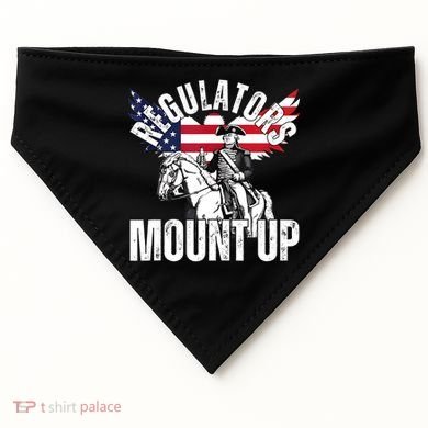Regulators Funny 4th Of July Independence Day Eagle USA-Made Doggie Bandana