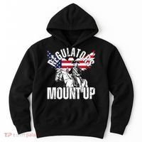 Regulators Funny 4th Of July Independence Day Eagle Hoodie thumb 0