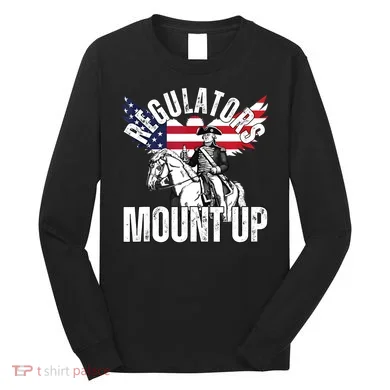Regulators Funny 4th Of July Independence Day Eagle Long Sleeve Shirt