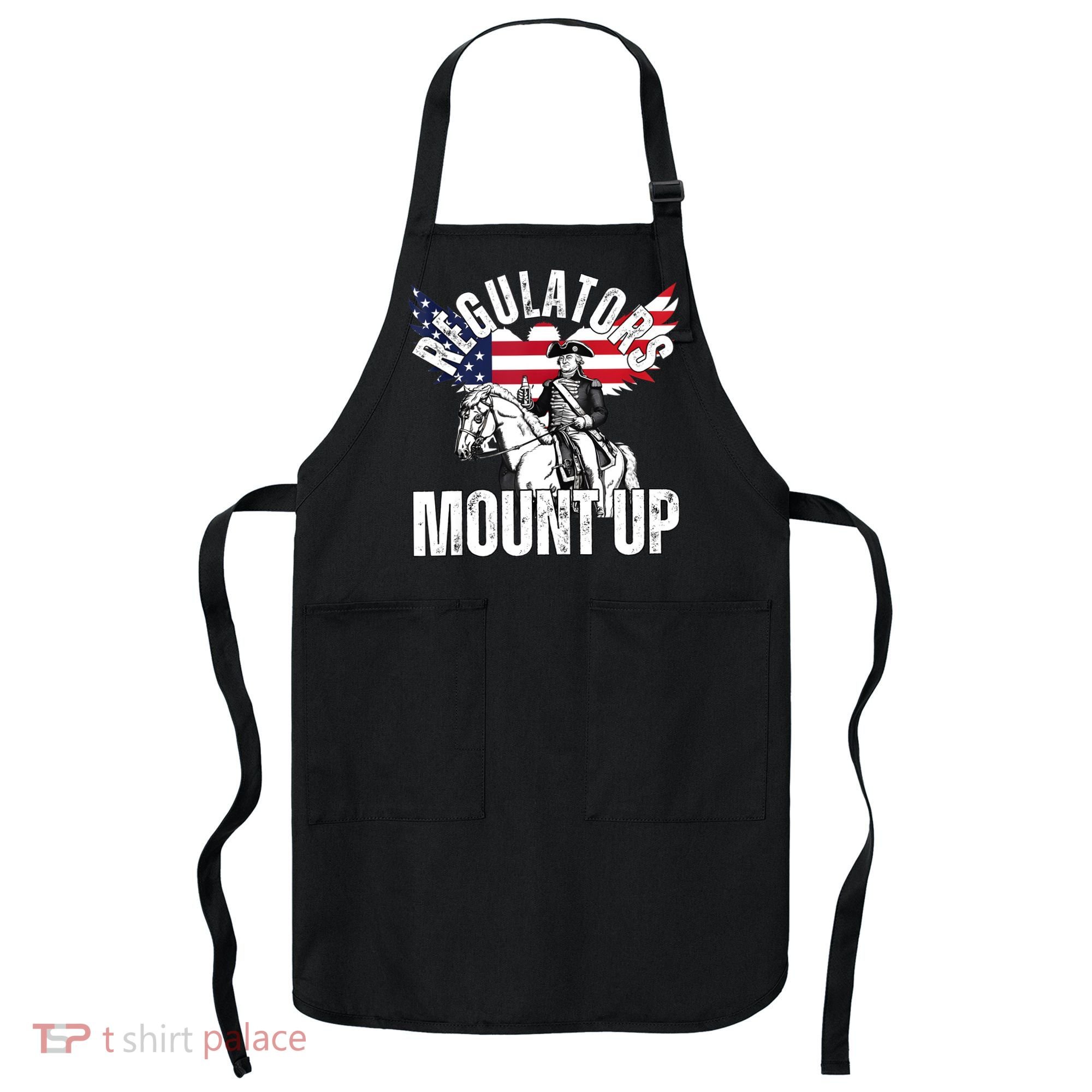 Regulators Funny 4th Of July Independence Day Eagle Apron