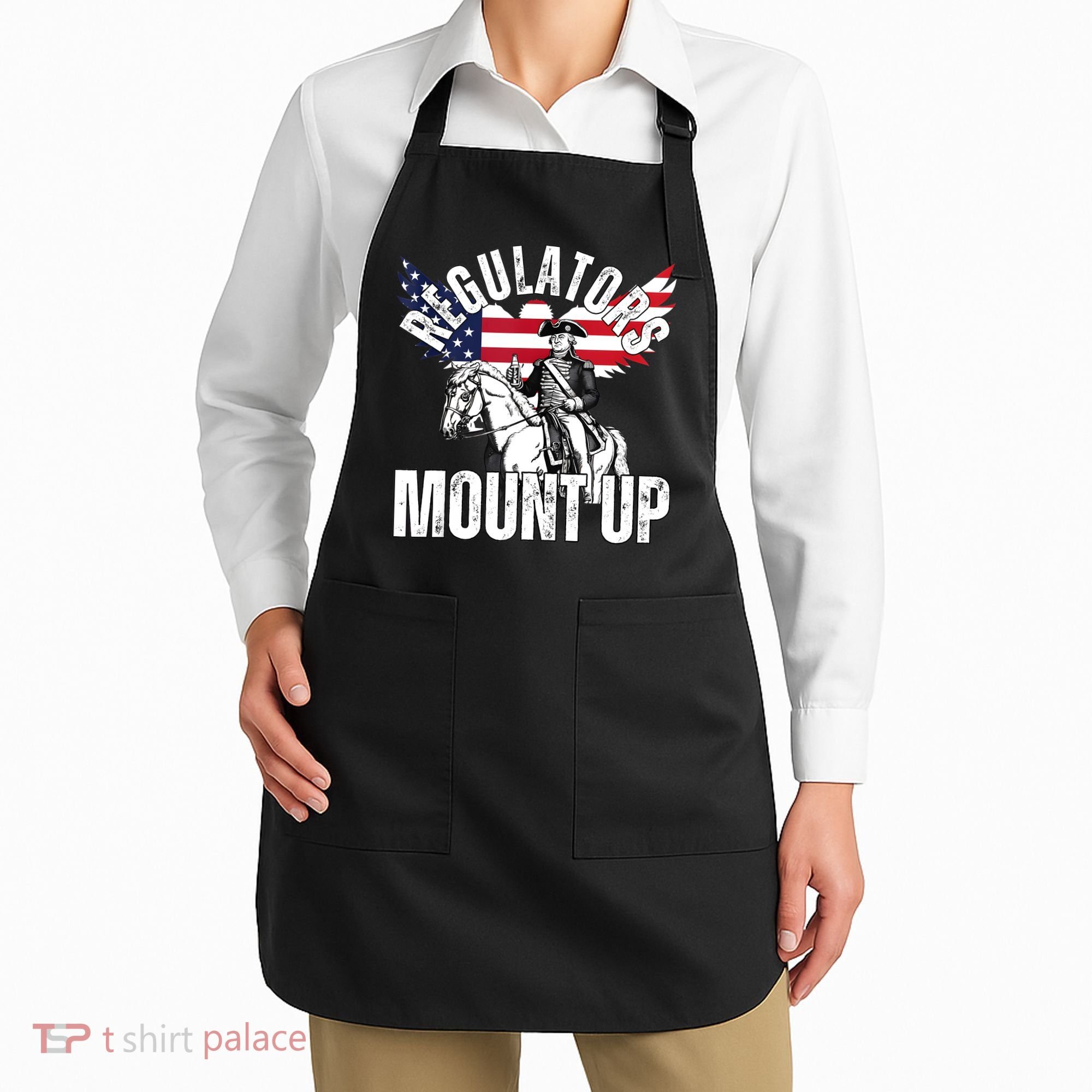 Regulators Funny 4th Of July Independence Day Eagle Apron
