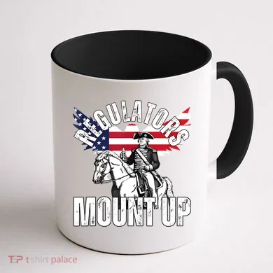 Regulators Funny 4th Of July Independence Day Eagle Coffee Mug back