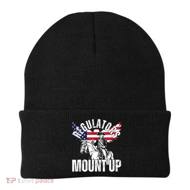 Regulators Funny 4th Of July Independence Day Eagle Beanie
