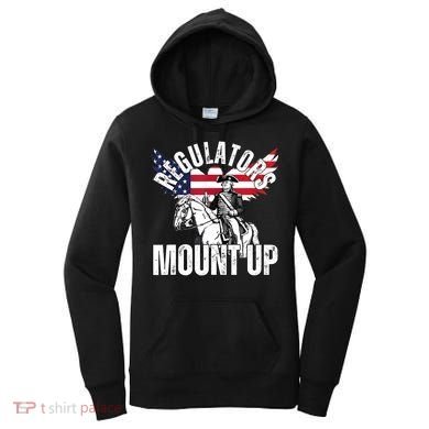 Regulators Funny 4th Of July Independence Day Eagle Women's Hoodie