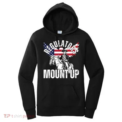 Regulators Funny 4th Of July Independence Day Eagle Women's Hoodie
