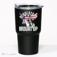 Regulators Funny 4th Of July Independence Day Eagle Tumbler thumb 0