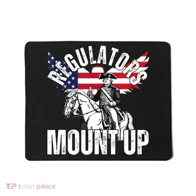 Regulators Funny 4th Of July Independence Day Eagle Mousepad