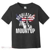 Regulators Funny 4th Of July Independence Day Eagle Toddler T-Shirt thumb 0