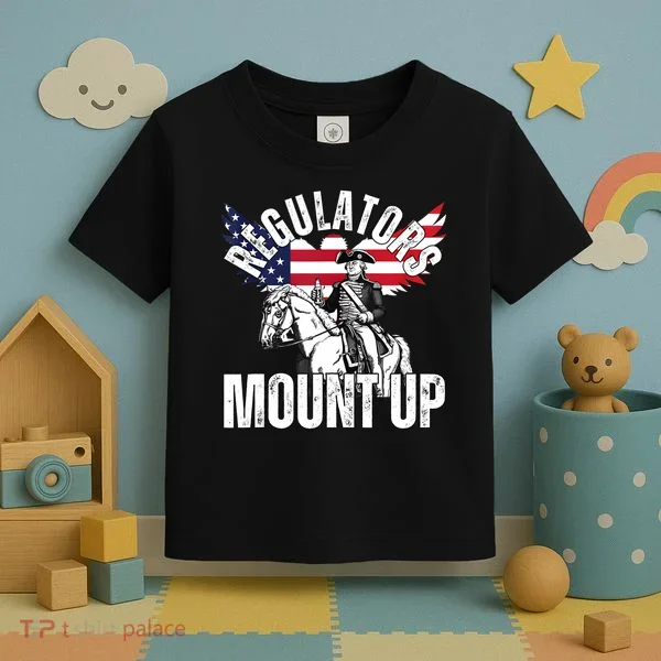 Regulators Funny 4th Of July Independence Day Eagle Toddler T-Shirt