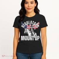 Regulators Funny 4th Of July Independence Day Eagle Women's T-Shirt thumb 4
