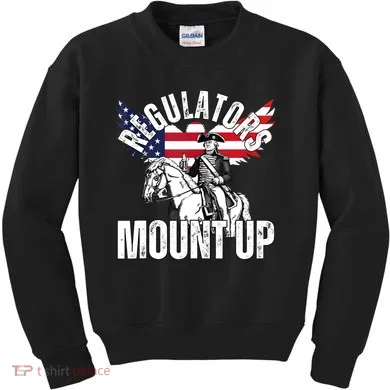 Regulators Funny 4th Of July Independence Day Eagle Kids Sweatshirt