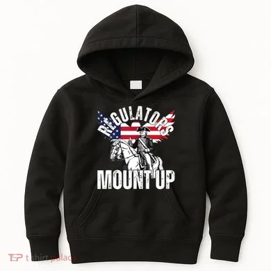 Regulators Funny 4th Of July Independence Day Eagle Kids Hoodie