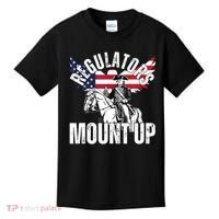 Regulators Funny 4th Of July Independence Day Eagle Kids T-Shirt thumb 0