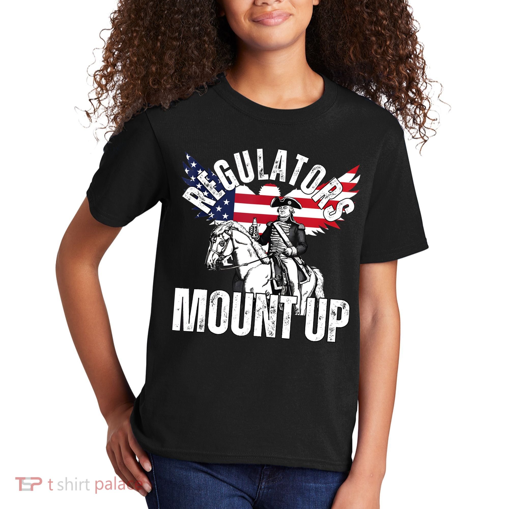 Regulators Funny 4th Of July Independence Day Eagle Kids T-Shirt