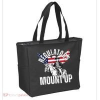 Regulators Funny 4th Of July Independence Day Eagle Tote Bag thumb 2