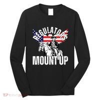 Regulators Funny 4th Of July Independence Day Eagle Long Sleeve Shirt thumb 0