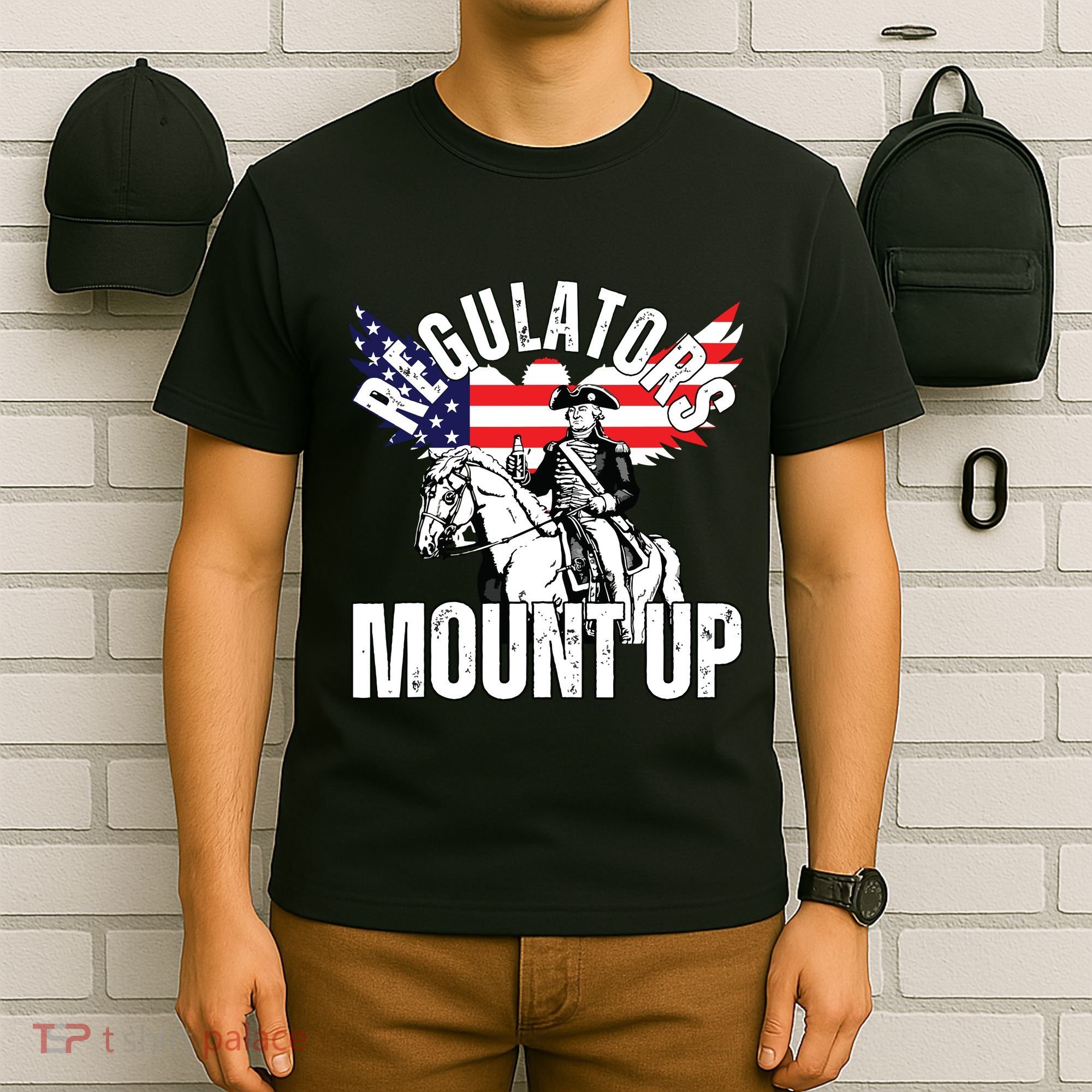 Regulators Funny 4th Of July Independence Day Eagle T-Shirt
