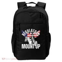 Regulators Funny 4th Of July Independence Day Eagle Backpack thumb 0