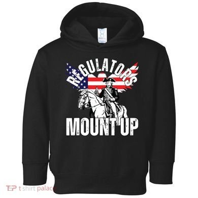 Regulators Funny 4th Of July Independence Day Eagle Toddler Hoodie