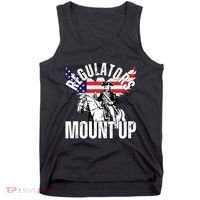 Regulators Funny 4th Of July Independence Day Eagle Tank Top thumb 0