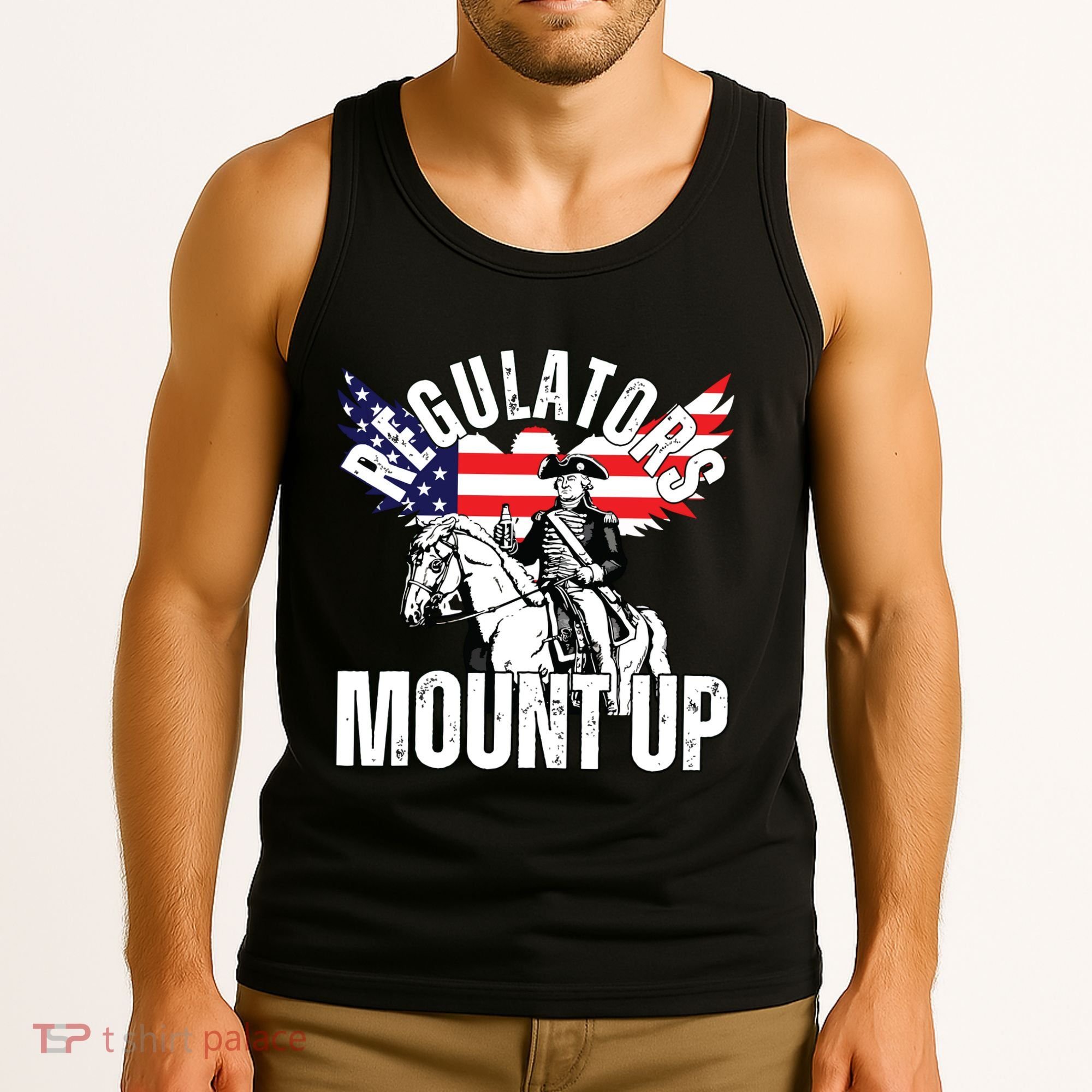 Regulators Funny 4th Of July Independence Day Eagle Tank Top