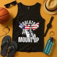 Regulators Funny 4th Of July Independence Day Eagle Tank Top thumb 4