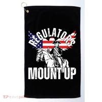 Regulators Funny 4th Of July Independence Day Eagle Golf Towel thumb 0