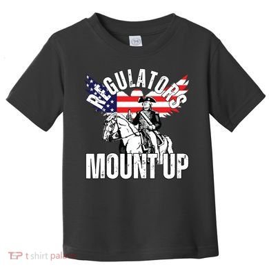 Regulators Funny 4th Of July Independence Day Eagle Toddler T-Shirt