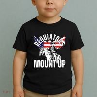 Regulators Funny 4th Of July Independence Day Eagle Toddler T-Shirt thumb 2