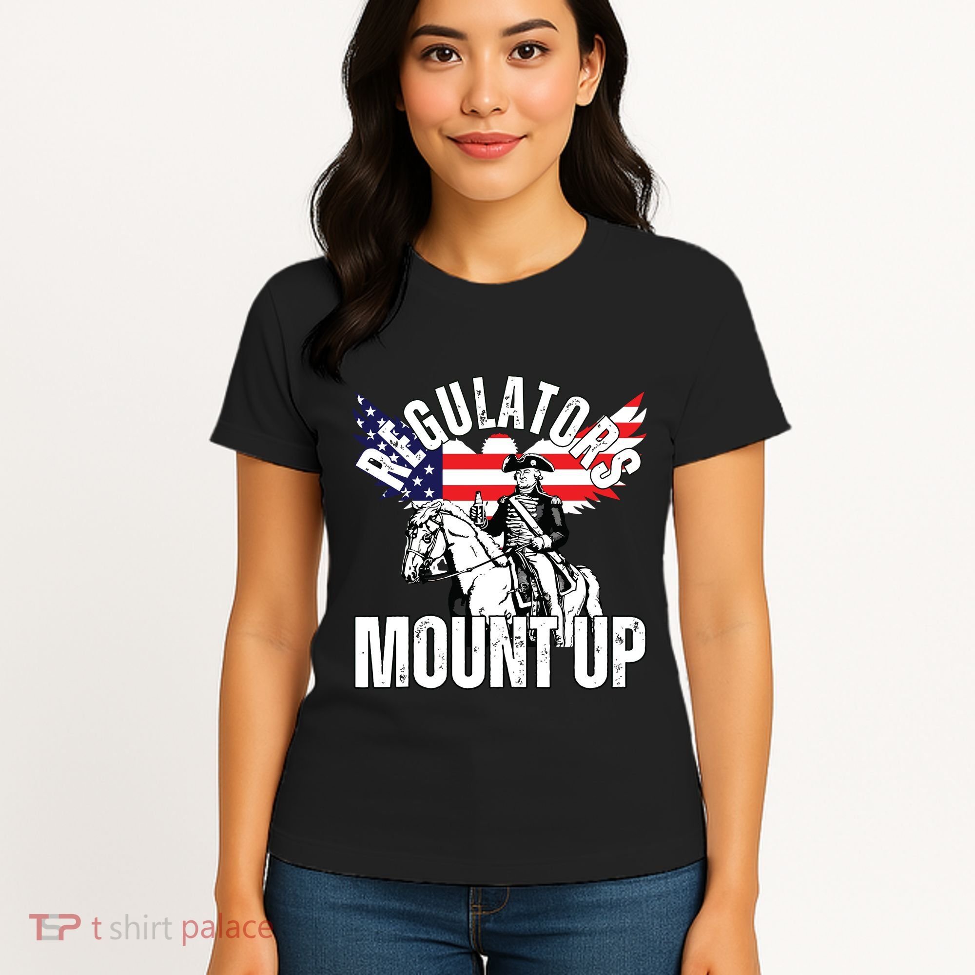 Regulators Funny 4th Of July Independence Day Eagle Women's T-Shirt
