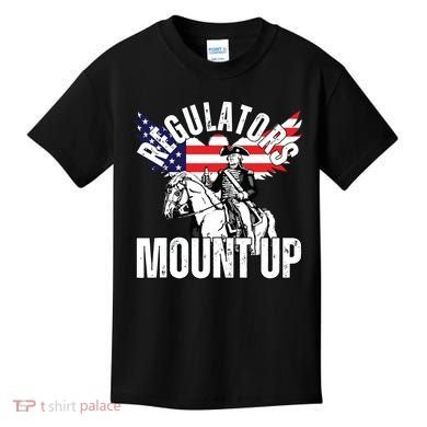 Regulators Funny 4th Of July Independence Day Eagle Kids T-Shirt