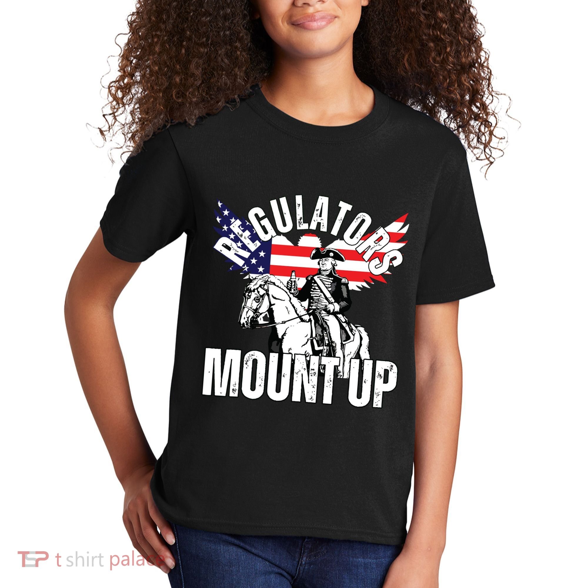 Regulators Funny 4th Of July Independence Day Eagle Kids T-Shirt