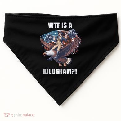 Regulators Funny 4th Of July Independence Day Eagle USA-Made Doggie Bandana