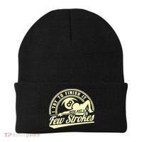 Retro Funny 8 Ball Finish It Few Strokes Pool Billiards Gift Beanie thumb 0