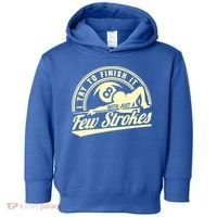 Retro Funny 8 Ball Finish It Few Strokes Pool Billiards Gift Toddler Hoodie thumb 0