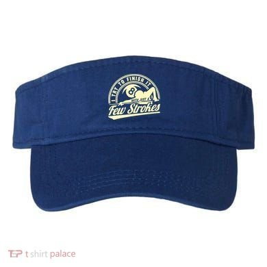 Retro Funny 8 Ball Finish It Few Strokes Pool Billiards Gift Visor